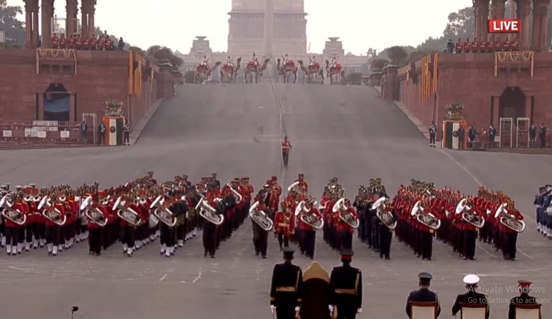 beating the retreat