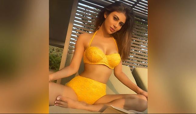 mouni roy yellow bikini bold look instagram