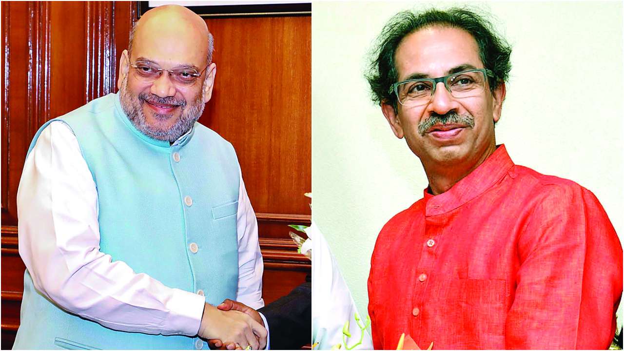 uddhav thackrey amit shah