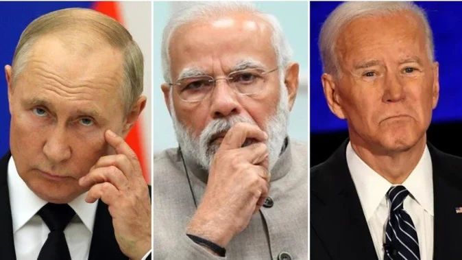 PM Modi Putin Jo Biden