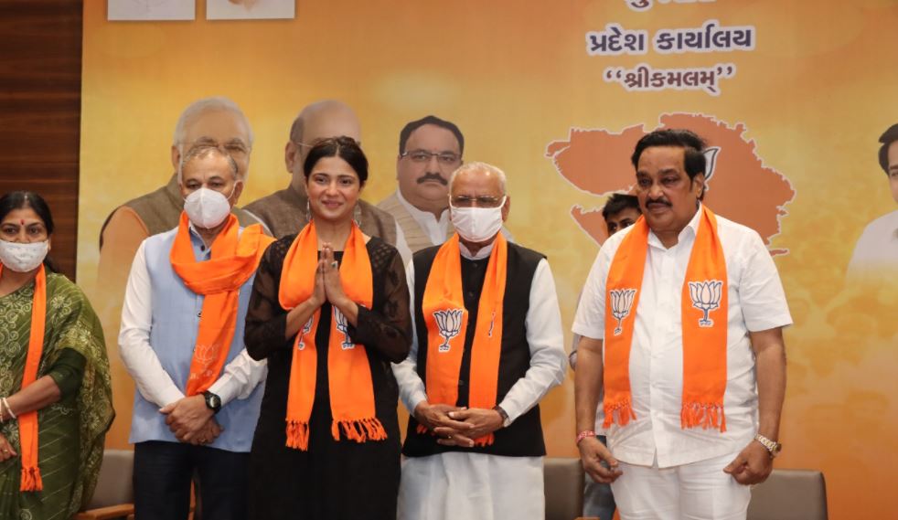 gujarati actors joined bjp